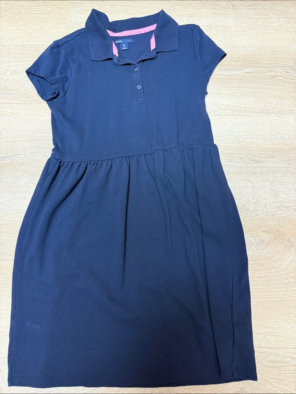 Gap kids girls navy polo uniform dress size XL (12) NWOT